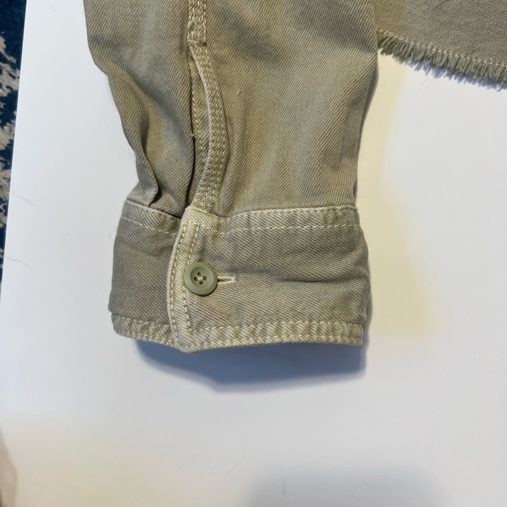 American Eagle Outfitters Khaki Utility Jacket - Picture 7 of 9